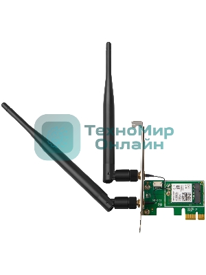 Сетевой адаптер Tenda E30 беспроводной двухдиапазонный PCI-e адаптер Wi-Fi 6 AX3000 c Bluetooth 5.0