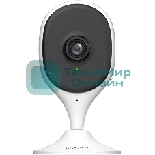 Компактная IP-видеокамера Dahua DH-IPC-C3AP-0280B с Wi-Fi 2.4ГГц 3Мп, 1/3.2” CMOS, объектив 2.8мм, обнаружение людей, ИК 10м, микрофон, динамик