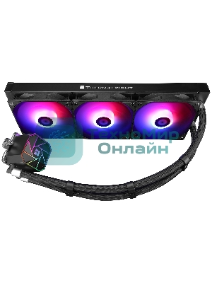 Система жидкостного охлаждения Thermalright Aqua Elite 360 V3 ARGB Soc-AM5/AM4/1151/1200/2066/1700 черный 4-pin 25.6dB Al Ret (A-ELITE-BL-360-ARGB-V3)