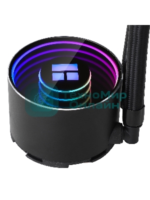 Водяное охлаждение для процессора Thermalright Frozen Notte 240 черный ARGB V2 (240мм, Black, ARGB/ Fans: 2x120мм, 72.37CFM, 27.7dBA, 2000RPM/ Pump height 54мм, 28dBA, 5300RPM, Rad thickness 27мм/ S: 1200, 1700, 1851, 2011, 2066, 115X, AM2, AM2+, AM3, AM3+, AM4, AM5, FM1, FM2, FM2+)