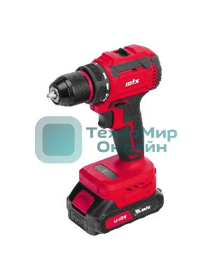 Дрель-шуруповерт аккумуляторная бесщет. CDS-BL-20, Li-Ion, 20 В MTX