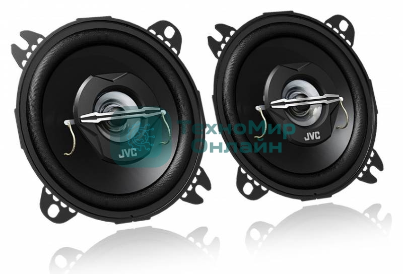 Колонки автомобильные JVC CS-J420X 210Вт 90дБ 4Ом 10см (4дюйм) (ком.:2кол.) коаксиальные двухполосные