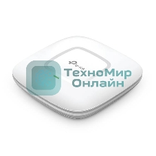 Точка доступа AC1350 Wireless MU-MIMO Gigabit Ceiling Mount Access Point, 450Mbps at 2.4GHz + 867Mbps at 5GHz, 802.11a/b/g/n/ac wave 2, Beamforming, Airtime Fairness, MU-MIMO, 802.3af Standard PoE and Passive PoE (Passive POE Adapter included), no more DC power supply, 1 10/100/1000Mbps hidden LAN port, Centralized Management, Captive Portal, Load Balance, Multi-SSID, WMM, Rogue AP Detection, internal omni-directional Antenna 2.4GHz: 3x4dBi, 5GHz: 2x5dBi