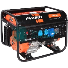 Электрогенератор бензиновый Patriot GP 6510, 5.5 кВт, 78 дБ, 71 кг