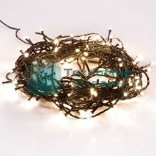 Гирлянда светодиодная Neon-night универсальная 200 LED теплый белый 20 метров, с контроллером