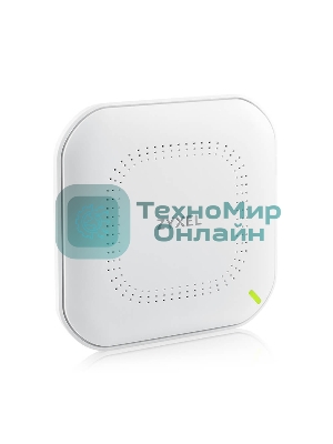 Точка доступа Zyxel NebulaFlex NWA50AX PRO, WiFi 6, 802.11a/b/g/n/ac/ax (2,4 и 5 ГГц), MU-MIMO, антенны 3x3, до 575+2400 Мбит/с, 1xLAN 2.5GE, PoE, без поддержки Captive portal и WPA-Enterprise, защита от 4G/5G, БП в комплекте