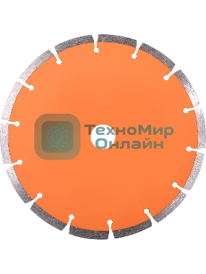 Диск Вихрь алмазный отрезной сегментный СТАНДАРТ, 180 х 22,2 мм, сухая резка 73/10/3/15