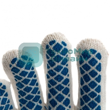 Перчатки трикотажные, ПВХ-покрытие 