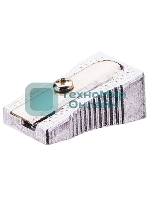 Точилка для карандашей ручная Deli E39761, 1 отверстие, металл, дисплей