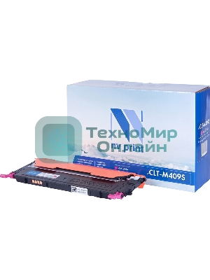 Картридж лазерный NVPrint совместимый Samsung CLT-M409S Magenta для CLP-310/310N/315 (1000k)