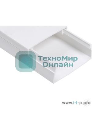 Кабель-канал 100х40 L2000 пластик ECOLINE IEK CKK11-100-040-1-K01
