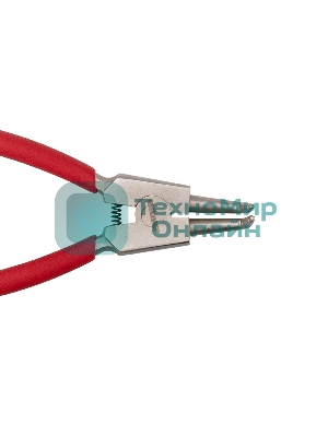 Щипцы для стопорных колец Rexant разжим загнутый 160 мм, обливные рукоятки