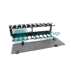 Органайзер кабельный горизонтальный с пластиковыми пальцами 19