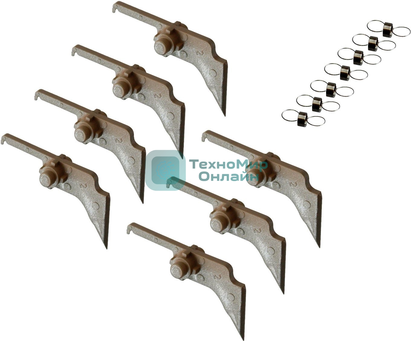 Сепаратор тефлонового вала с пружиной CET AE04-4099 для RICOH Aficio MP4000/MP5000/MP4000B/MP5000B