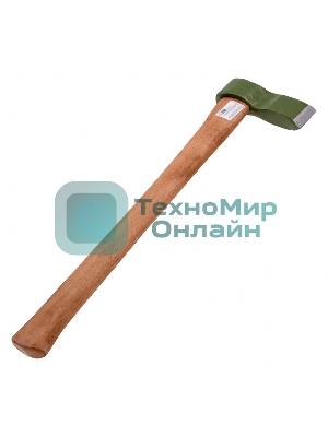 Колун кованный Сибртех, в сборе, 1700/2050 г, деревянное топорище, 600 мм