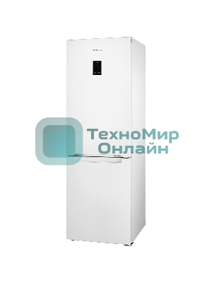 Холодильник Samsung RB33A32N0WW/WT белый двухкамерный 230/98л морозилка снизу, No Frost