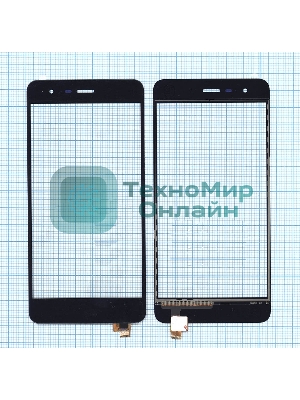 Сенсорное стекло (тачскрин) для Fly FS511 Cirrus 7, черное