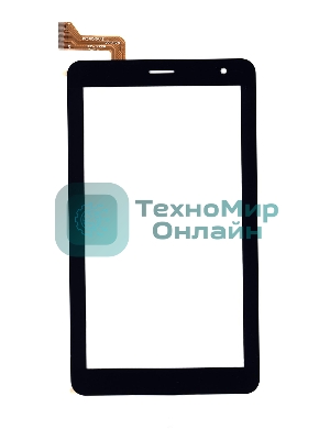 Сенсорное стекло (тачскрин) PX070515A451. черное