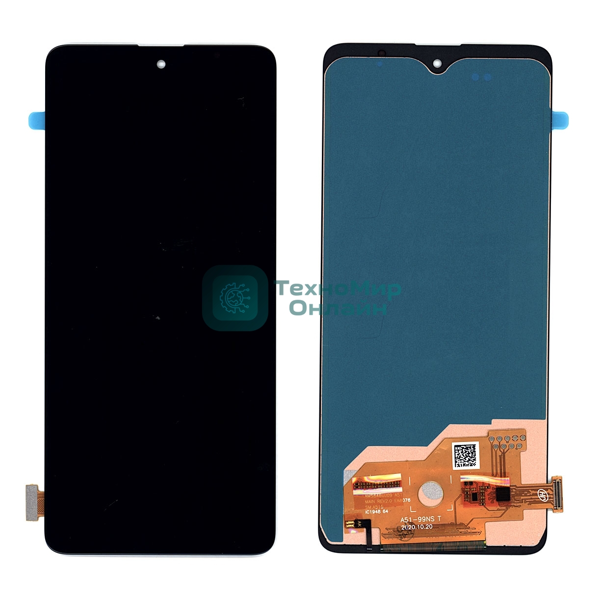 Дисплей для Samsung Galaxy M31S SM-M317F в сборе с тачскрином (TFT) черный