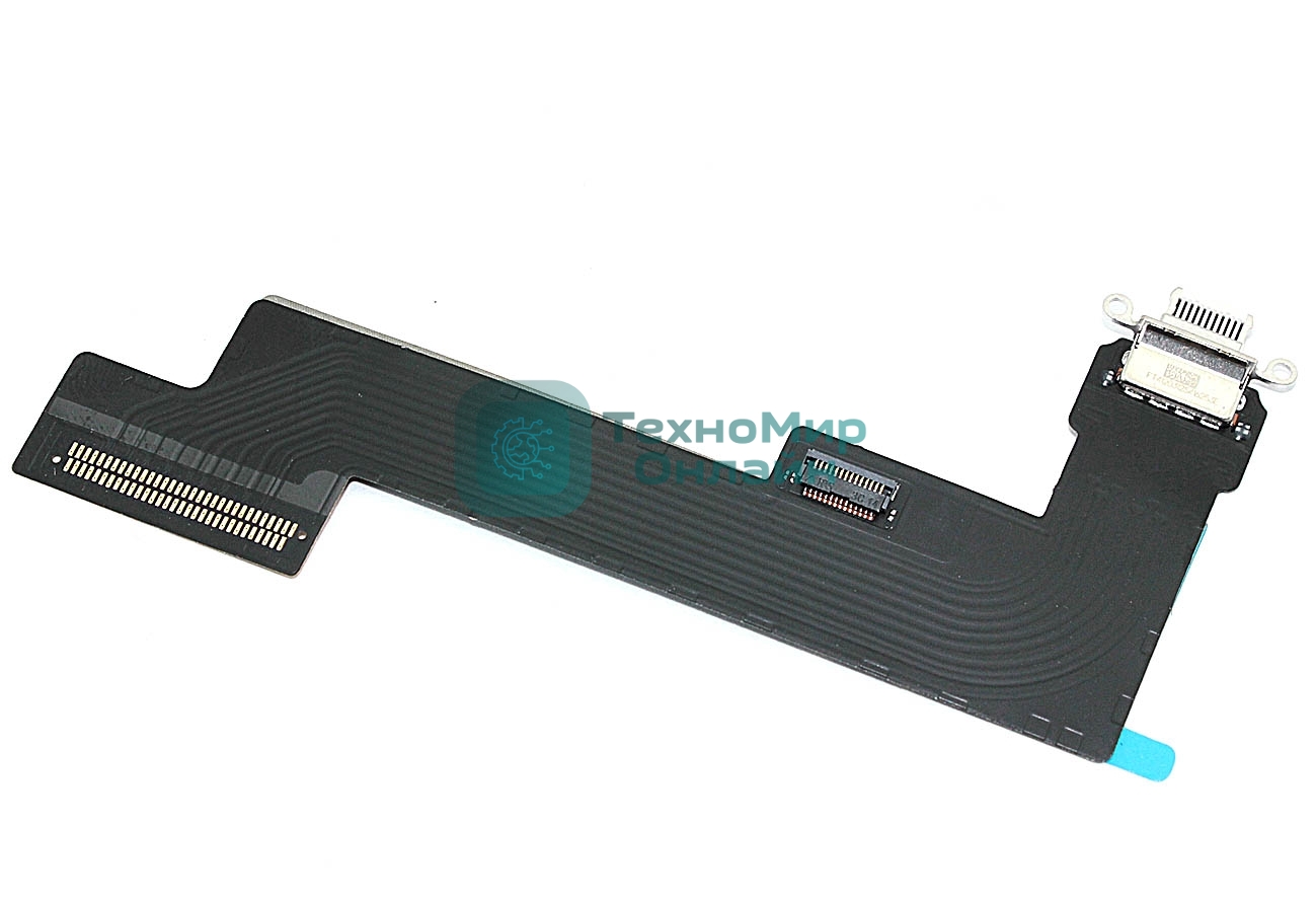 Шлейф c разъемом зарядки для Apple iPad Air 4 белый