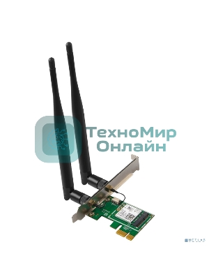 Сетевой адаптер Tenda E30 беспроводной двухдиапазонный PCI-e адаптер Wi-Fi 6 AX3000 c Bluetooth 5.0