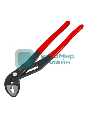 Переставные клещи Matrix 300 мм, кнопочный механизм, хром-ванадий, обливные рукоятки