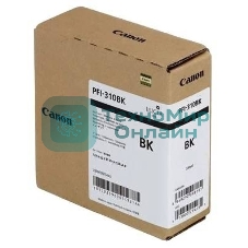 Картридж струйный Canon PFI-310 BK 2359C001 черный (330мл) для Canon TX-2000/TX-3000/TX-4000