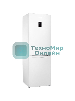 Холодильник Samsung RB33A32N0WW/WT белый двухкамерный 230/98л морозилка снизу, No Frost