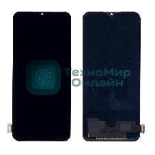 Дисплей для Xiaomi Mi10 Lite в сборе с тачскрином (TFT) черный