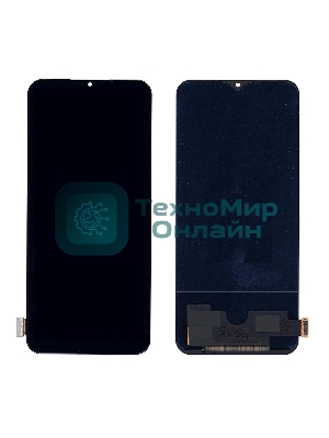 Дисплей для Xiaomi Mi10 Lite в сборе с тачскрином (TFT) черный