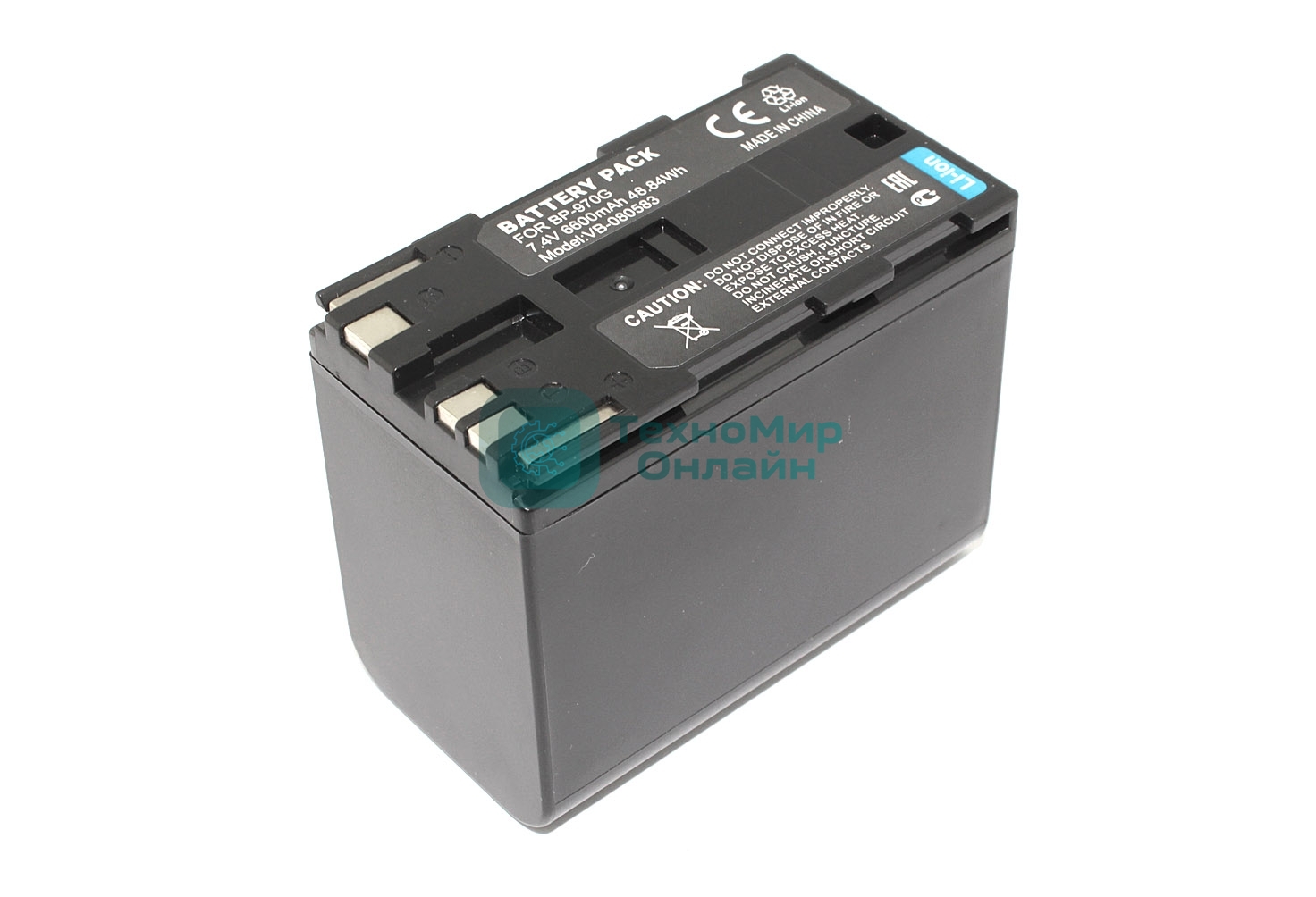 Аккумуляторная батарея для видеокамеры Canon EOS C (BP-970G) 7,4V 6600mAh