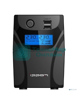 Источник бесперебойного питания Ippon Back Power Pro II Euro 650 360Вт 650ВА черный