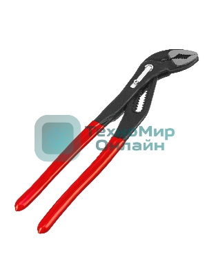 Переставные клещи Matrix 300 мм, кнопочный механизм, хром-ванадий, обливные рукоятки