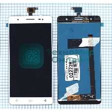 Дисплей для Micromax Q394 Canvas Juice 3+ белый