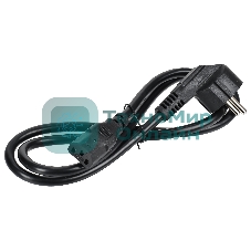 Кабель электропитания ITK PC-C13D-1M PDU 3х1,5 1м с разъемами С13 - нем.ст