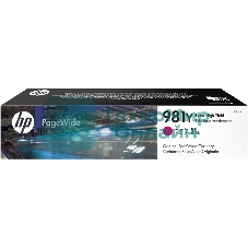 Картридж струйный HP 981Y пурпурный Original PageWide Crtg