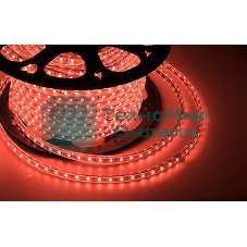 Лента светодиодная Neon-night 220 В, 10х7 мм, IP67, SMD 2835, 60 LED/m, цвет свечения красный, бухта 100 м