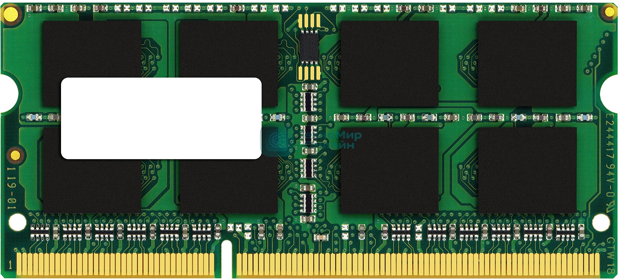 Оперативная память Foxline, DDR4, 16GB (1x16 GB), 3200 MHz, CL22, SO-DIMM