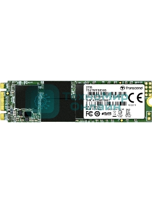 Накопитель SSD Transcend MTS830S, 2Tb, M.2 SATA III, R/W 560/520