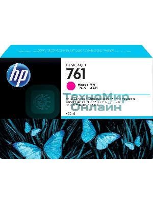 Картридж струйный HP №761 CM993A пурпурный для HP DJ T7100 (400мл)