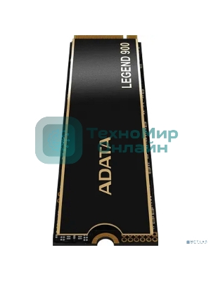 Накопитель SSD ADATA LEGEND 900, 512Gb, PCIe 4.0 x4, M.2 2280, NVMe, R/W 6200/2300, с радиатором