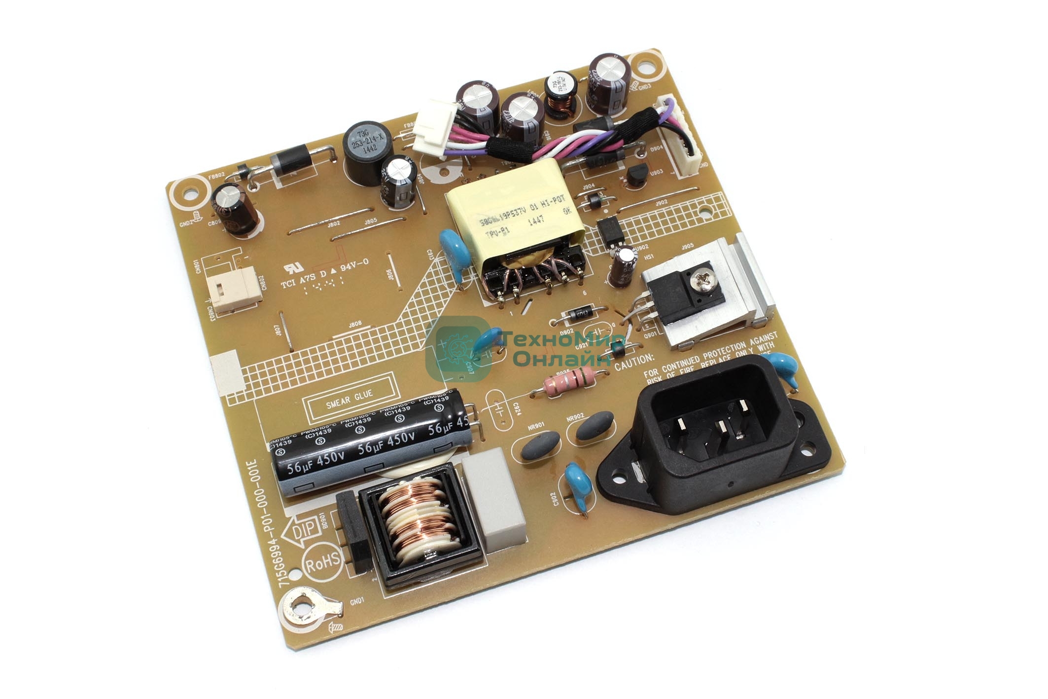 Плата питания монитора Asus VS228H-P 04020-00127700