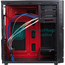 Компьютерный корпус Accord ACC-B301 черный без БП ATX 3x120мм 2xUSB2.0 2xUSB3.0 audio