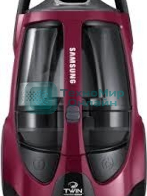 Пылесос Samsung VCC885HH3P красный, 430/2200 Вт, уборка сухая, пылесборник контейнер 2 л