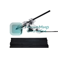 Клеевые стержни Rexant, Ø11 мм, 270 мм, черные, 1кг., пакет