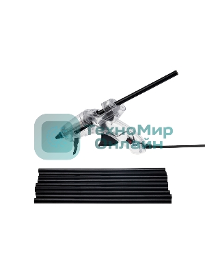 Клеевые стержни Rexant, Ø11 мм, 270 мм, черные, 1кг., пакет