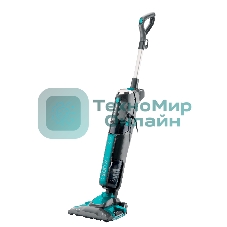 Пылесос паровой вертикальный Starwind SSV9550 темно-серый/голубой, питание от сети, 120 Вт, уборка влажная/паром/сухая, пылесборник 0.5 л