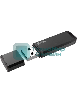 Флешка USB Netac U351 16Gb NT03U351N-016G-20BK, USB 2.0