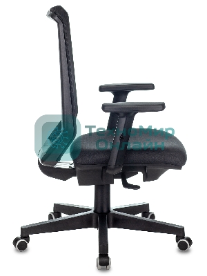 Кресло Бюрократ EXPERT TW-01 черный, сетка, подголовник
