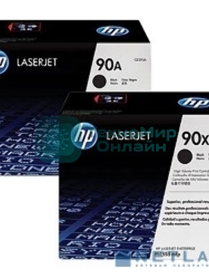 Картридж лазерный двойная упаковка HP CE390XD черный LJ M4555/h/f/fskm mfp Enterprise M602n/M602dn/M602x/M603n/M603dn/M603xh (2х24000 стр)